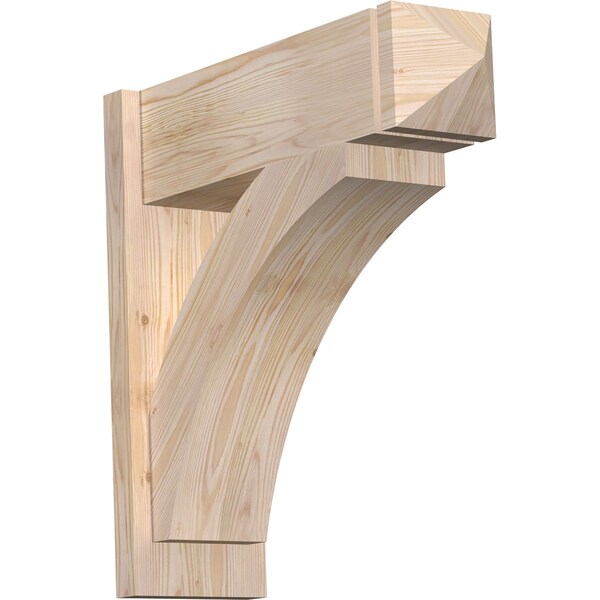 Ekena Millwork Thorton Smooth Arts and Crafts Outlooker, Douglas Fir, 7 1/2"W x 24"D x 24"H OUT08X24X24THR03SDF - main